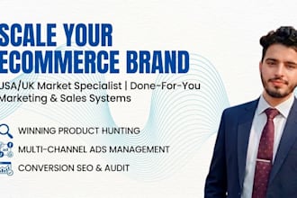 your ecommerce marketing strategist to scale sales and roas