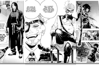 do manga page, manga illustration, webtoon manga page, manga artist, manga art