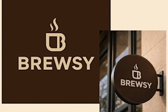 designed a complete visual identity for a modern coffee brand