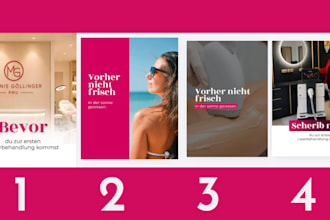 design custom eyecatching carousel posts