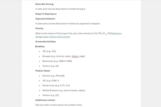 manually test your website or mobile app and find bugs