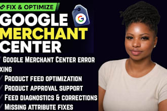optimize fix merchant center fix product feed errors gmc google shopping feed