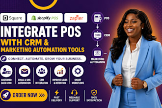 integrate pos with CRM and marketing automation tools