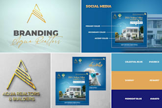 design a branding kit incl logo, stationery and mockups