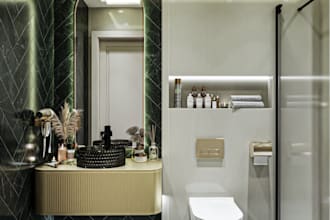 bathroom design and 3ds