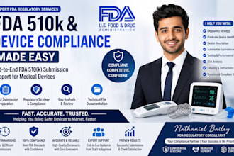 do fda 510k submission, fda device listing, ndc registration and compliance