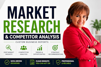 do market research and competitor analysis