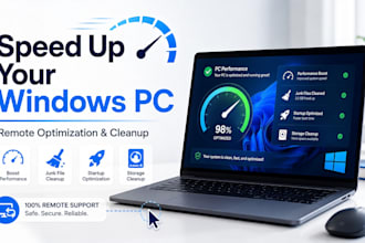 speed up and optimize your windows PC remotely