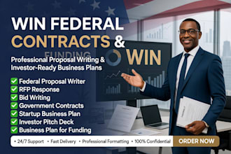 write federal proposal writer rfp response bid writing government contract