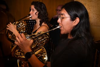 record a woodwinds ensemble
