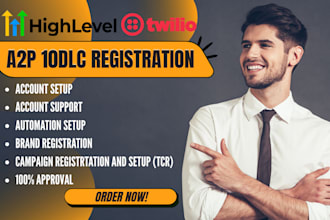twilio a2p 10dlc registration tcr campaign gohighlevel a2p10dlc tcr compliant