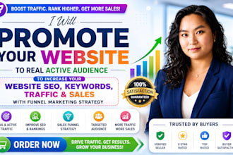 promote your business or personal website link to real audience