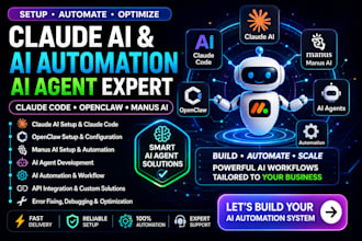 claude ai claude code ai automation ai agent open claw setup ai openclaw manus