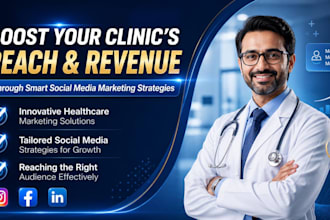 be social media marketing manager for your medical or healthcare business