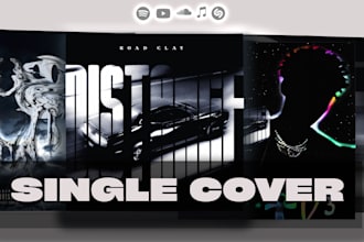 design unique rap cover art for your single or album