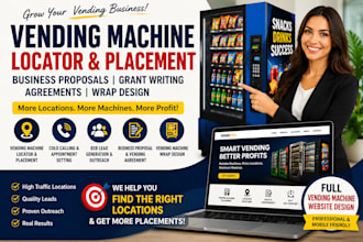 vending machine locator proposal grant vending atm placements agreement design