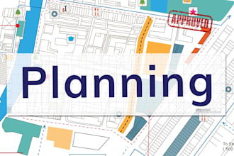 draw architectural and construction drawings for city permit