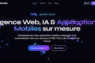 build performance react nextjs website with ai integration