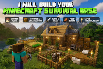 help build a house in minecraft