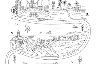 mapa del amor y amistad