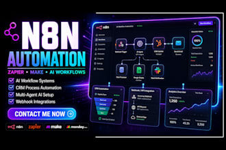 build a make com and zapier automation for lead generation automation