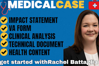 provide healthcare clinical analysis and documentation va writing