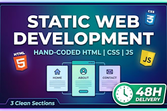 make a quick personal website for you or your project