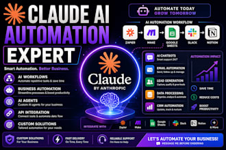 create claude ai automation systems, chatbots, and workflows