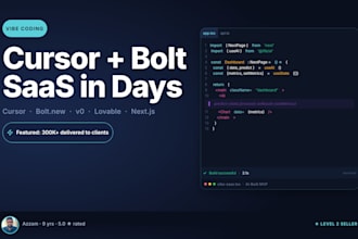 build your saas mvp with vibe coding using cursor bolt and v0