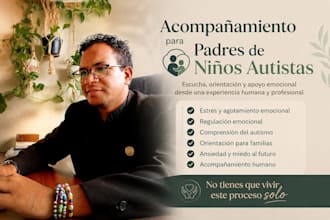acompañaré emocionalmente a padres de niños autistas