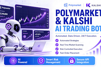 build an advanced ai trading bot for polymarket and kalshi