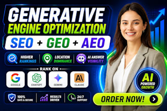do complete monthly website on page geo aeo local and ai seo