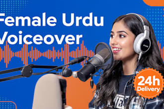 record professional urdu female voice