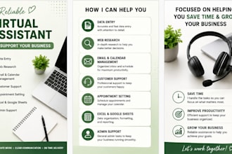 be your admin virtual assistant