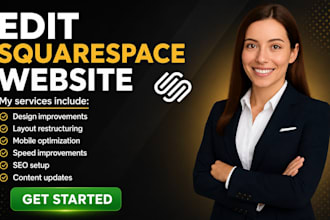 do squarespace edit, squarespace website edit and redesign