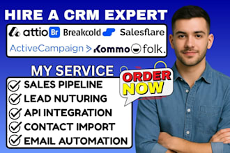 setup activecampaign attio folk crm kommo automation salesflare close breakcold