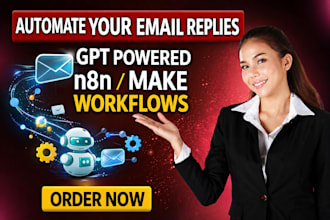 n8n workflow automate your email replies with gpt powered make or n8n workflow
