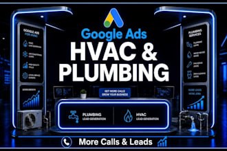 generate hvac and plumbing leads with google ads