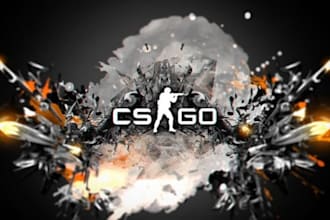 design a professional counter strike gaming logo
