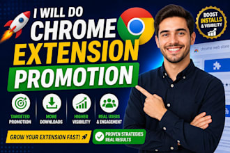 chrome extension promotion gain feedback and users chrome extension download