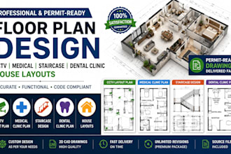 design cctv, medical, staircase, dental clinic floor plans and house layouts