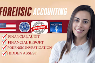 do forensic accounting, fraud investigation and financial analysis