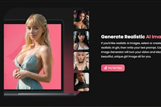 develop ai companion website, ai nsfw chat website with full functionality