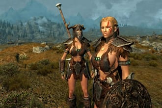 create edit or port custom skyrim mod weapon and armor or fallout 4 game mods