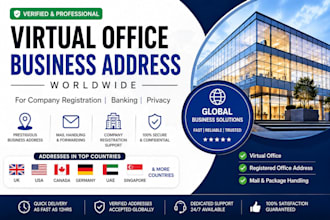 do verified eu virtual office, business address, and mail forwarding worldwide