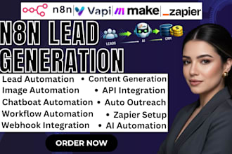 build n8n ai lead generation automation and client outreach automation