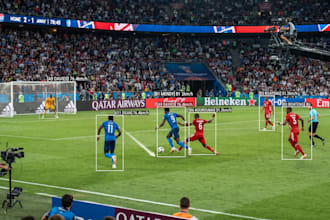 develop football player tracking and ball detection systems with yolo and opencv