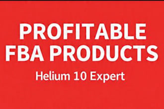do amazon fba product research with helium 10