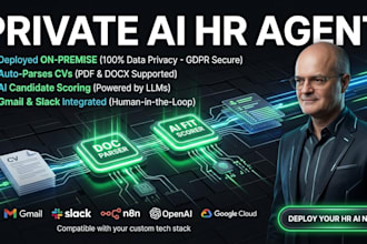 build a private ai HR agent for resume screening with n8n and slack