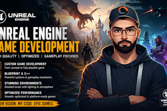 do unreal engine game development, create unreal engine game, ue5 blueprint